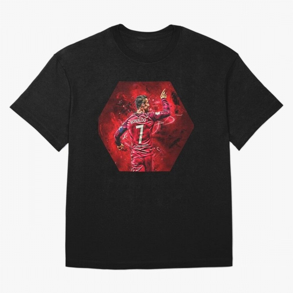 CR7 Art Oversized T-Shirt Remember Iconic Moments from the FIFA World Cup 2026 Journey through Cristiano Ronaldo Highlights, England and Germany Pride, Supporter Pride, Iconic Celebrations, Legendary Names and Global Match Day Energy; Perfect for