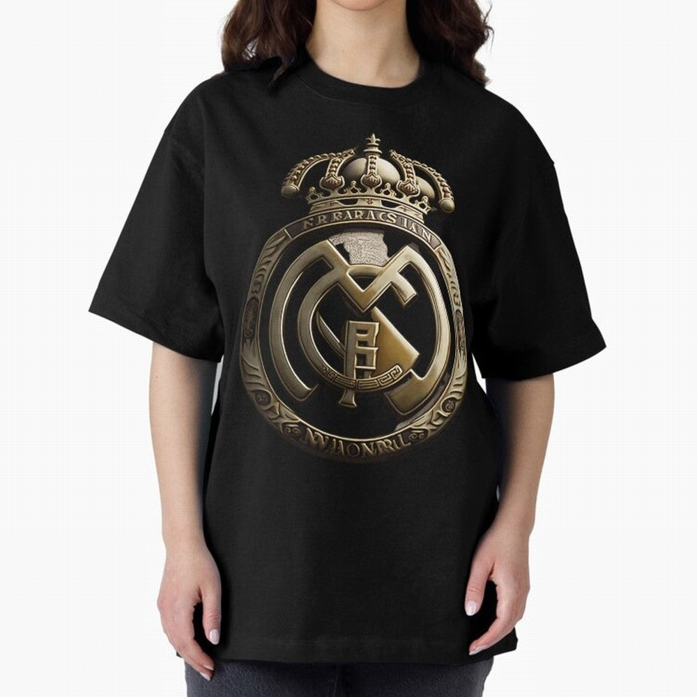 Madrid Oversized T-Shirt Join FIFA World Cup 2026 Spirit, Featuring Brazil, Messi, Neymar and Mbappe, Fan Favorite Moments, National Team Passion, Big Match Drama and Soccer History; Ideal for Football Dads, Football Moms, Friends, Collectors and
