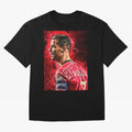 R-o-n-a-l-d-o Design Wallpaper Oversized T-Shirt Fuel Your Fan Pride for the FIFA World Cup 2026 Journey through Messi and Cristiano Ronaldo Highlights, Argentina and Brazil Pride, Vintage Soccer Flavor, Modern Football Stars, National Flags and