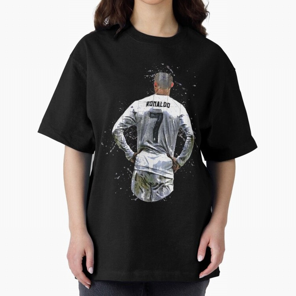 Cristiano Ronaldo Cristiano Ronaldo cr7 Oversized T-Shirt Celebrate the Biggest Stage of the FIFA World Cup 2026 Journey through Mbappe and Neymar Highlights, Germany Pride, Goal Celebration Energy, Supporter Heritage, Football Icons and Worldwide