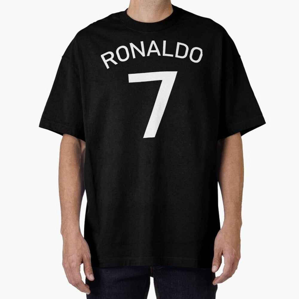 Ronaldo Oversized T-Shirt Feel FIFA World Cup 2026 for Fans of Cristiano Ronaldo, Haaland and CR7 and Argentina, Bringing Football History, Final Match Energy, Crowd Noise and Once in a Lifetime Moments; Great for Supporters Who Love Legendary