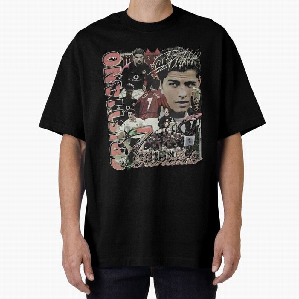 Limited Cristiano Ronaldo CR7 Vintage Oversized T-Shirt Turn Up for the FIFA World Cup 2026 Journey through Neymar Highlights, Argentina, France and Brazil Pride, Fan Favorite Moments, National Team Passion, Big Match Drama and Soccer History;