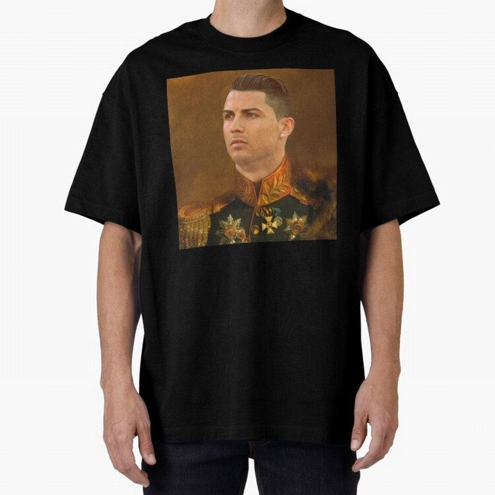cristiano ronaldo - replaceface Oversized T-Shirt Celebrate the Biggest Stage of FIFA World Cup 2026 Inspired by Messi, Argentina, France and Brazil Energy, Worldwide Fan Energy, Dramatic Goals, Stadium Lights and Championship Celebrations; Perfect