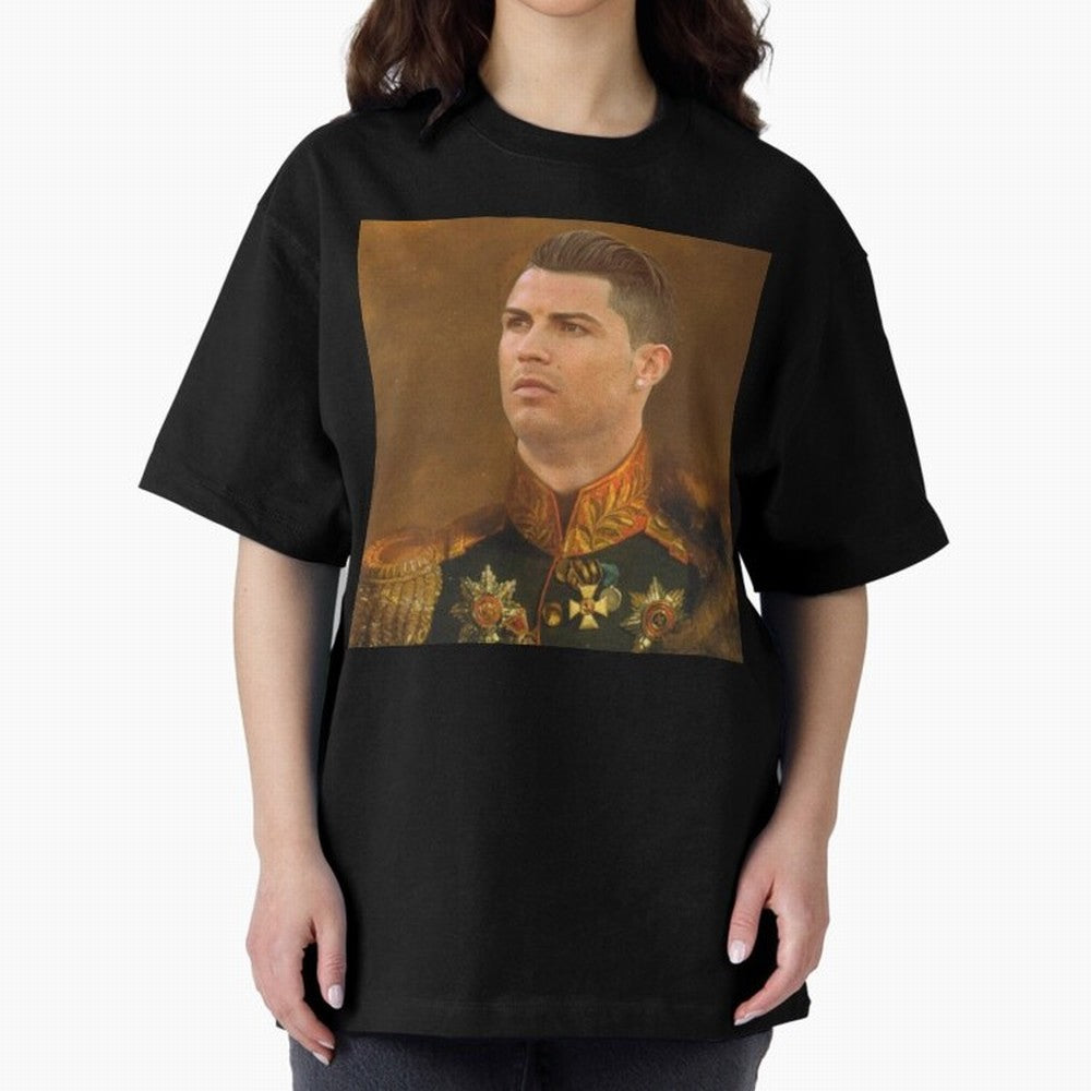 cristiano ronaldo - replaceface Oversized T-Shirt Celebrate the Biggest Stage of FIFA World Cup 2026 Inspired by Messi, Argentina, France and Brazil Energy, Worldwide Fan Energy, Dramatic Goals, Stadium Lights and Championship Celebrations; Perfect