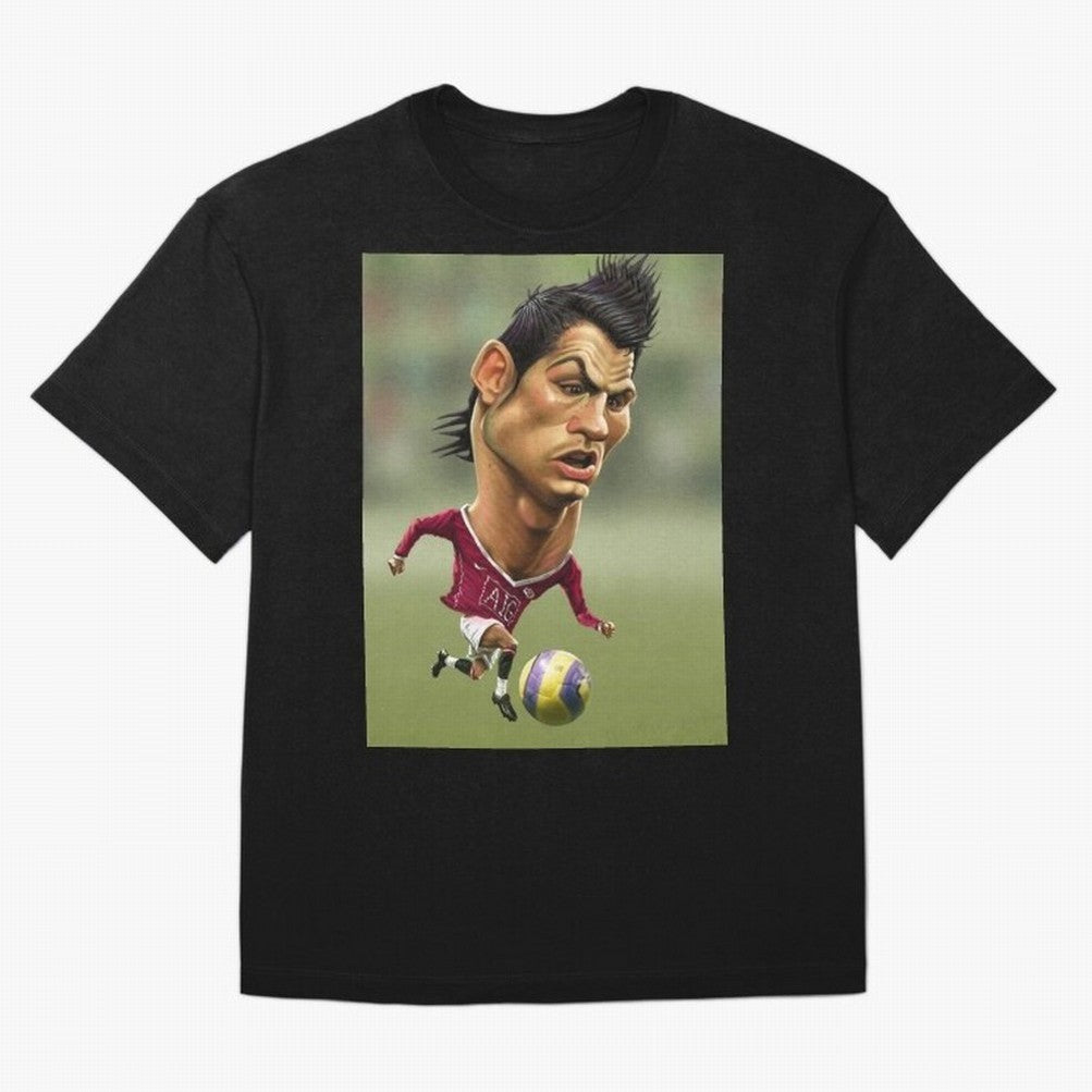 CR7 Cristiano Oversized T-Shirt Carry the Dream of Global Football Passion for FIFA World Cup 2026 Group Stage, Celebrating CR7 and Messi, France and Portugal, Global Supporter Spirit, Legendary Goals, National Colors and Tournament Celebration;