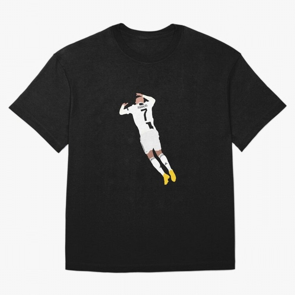 cristiano ronaldo goal celebration Oversized T-Shirt Fuel Your Fan Pride for FIFA World Cup 2026 USA Canada Mexico for Fans of Neymar, Haaland and Cristiano Ronaldo and France, Bringing Classic Soccer Heritage, Championship Pressure, Fan Loyalty
