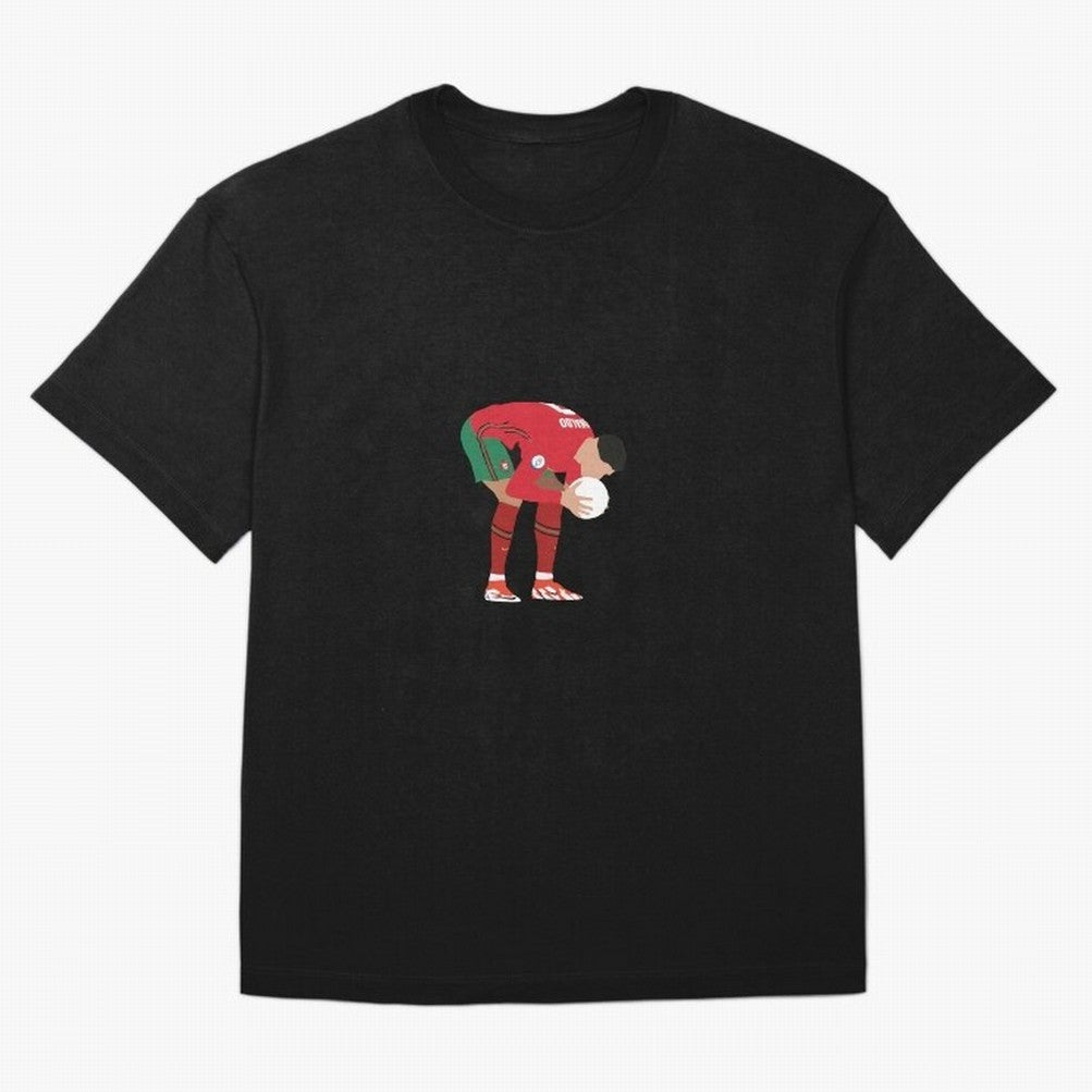 cristiano ronaldo ball kiss Oversized T-Shirt Show Your Stadium Side during Match Day Hype around FIFA World Cup 2026 USA Canada Mexico, Haaland and Mbappe, France and Portugal, Classic Soccer Heritage, Championship Pressure, Fan Loyalty and