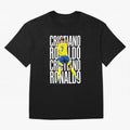 Cristiano Ronaldo Siuuuu Celebration Oversized T-Shirt Carry the Dream of FIFA World Cup 2026 Spirit, Inspired by France, CR7, Football History, Final Match Energy, Crowd Noise and Once in a Lifetime Moments; Ideal for Fans Who Follow Messi,