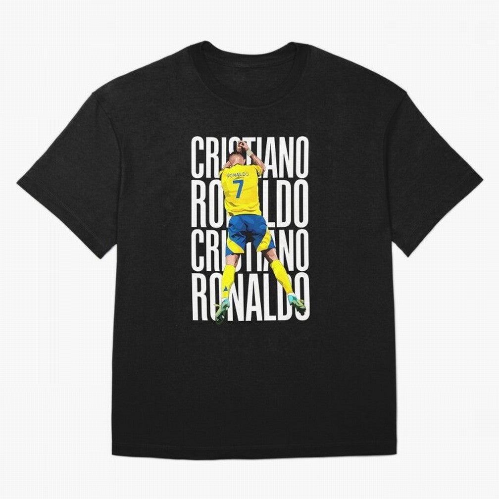 Cristiano Ronaldo Siuuuu Celebration Oversized T-Shirt Carry the Dream of FIFA World Cup 2026 Spirit, Inspired by France, CR7, Football History, Final Match Energy, Crowd Noise and Once in a Lifetime Moments; Ideal for Fans Who Follow Messi,