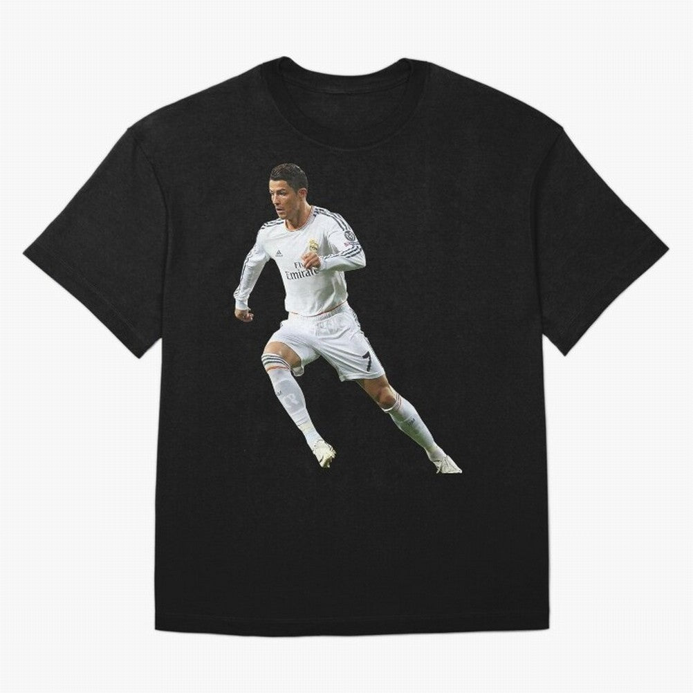 Cristiano Ronaldo Oversized T-Shirt Bring Supporter Culture to FIFA World Cup 2026 for Fans of Messi, CR7 and Mbappe and England, France and Netherlands, Bringing Vintage Soccer Flavor, Modern Football Stars, National Flags and Final Night Emotion;