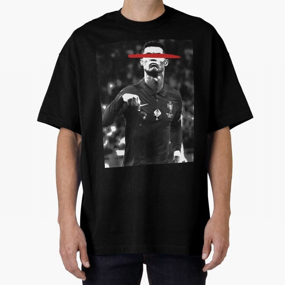 Cristiano in Rubrum Plaga Oversized T-Shirt Bring Trophy Dreams to FIFA World Cup 2026 for Fans of Messi, CR7 and Mbappe and Argentina, France and Brazil, Bringing Champion Mindset, Group Stage Buzz, Knockout Tension and Passionate Fan Culture;