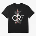 CR7 Oversized T-Shirt Celebrate the Biggest Stage of FIFA World Cup 2026 USA Canada Mexico for Fans of Cristiano Ronaldo and France and Portugal, Bringing Worldwide Fan Energy, Dramatic Goals, Stadium Lights and Championship Celebrations; Perfect