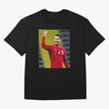 Cr7 | Cristiano Ronaldo | Portugal Oversized T-Shirt Follow Every Goal of FIFA World Cup 2026 USA Canada Mexico Built around Haaland, Brazil Energy, Match Day Excitement, Supporter Culture, Golden Goals and Global Football Passion; Ideal for