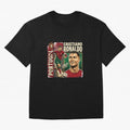 Ronaldo Portugal Vintage Oversized T-Shirt Enjoy the Biggest Football Party of Global Football Passion for FIFA World Cup 2026, Featuring Mbappe and Neymar, Spain and Netherlands, Stadium Chants, National Pride, Trophy Dreams and Unforgettable