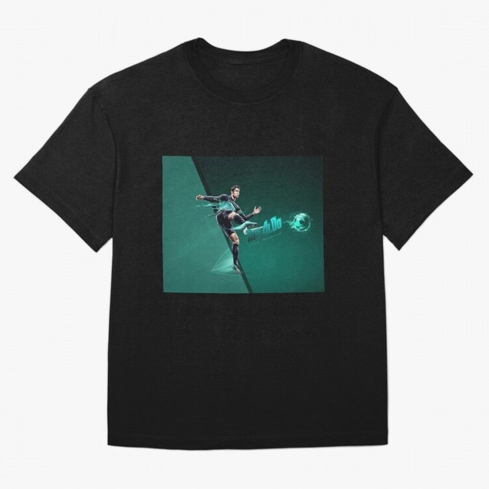 Cristiano Ronaldo #442 Oversized T-Shirt Represent FIFA World Cup 2026 USA Canada Mexico for Fans of Cristiano Ronaldo and Portugal, Spain and Germany, Bringing Match Day Excitement, Supporter Culture, Golden Goals and Global Football Passion;