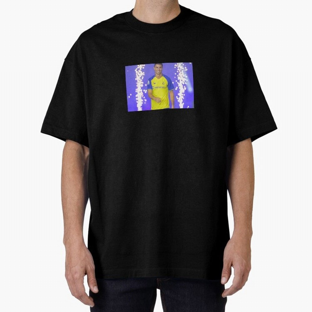 CRISTIANO RONALDO AL NASSR Oversized T-Shirt Bring Trophy Dreams to the FIFA World Cup 2026 Journey through Messi Highlights, England, France and Netherlands Pride, Vintage Soccer Flavor, Modern Football Stars, National Flags and Final Night