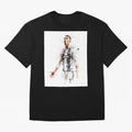 Cristiano Ronaldo Oversized T-Shirt Celebrate Fan Culture around Match Day Hype around FIFA World Cup 2026 Group Stage, Cristiano Ronaldo, France, Stadium Memories, Football Loyalty, International Chants and Championship Tradition; Ideal for