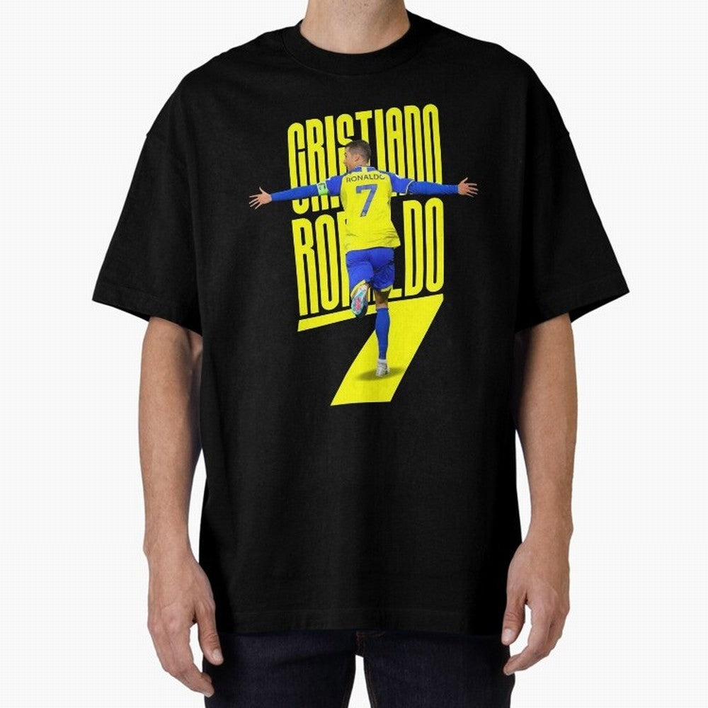 cristiano ronaldo 7 Oversized T-Shirt Showcase FIFA World Cup 2026 Spirit, Celebrating Germany, Neymar, Tournament Hype, Historic Matchups, Family Viewing Parties and Global Sports Pride; Ideal for Passionate Fans Who Love Underdog Stories,
