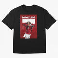 Cristiano Ronaldo Oversized T-Shirt Bring Trophy Dreams to FIFA World Cup 2026 Group Stage Driven by Neymar, Portugal Energy, Classic Soccer Heritage, Championship Pressure, Fan Loyalty and International Pride; Ideal for Football Dads, Football