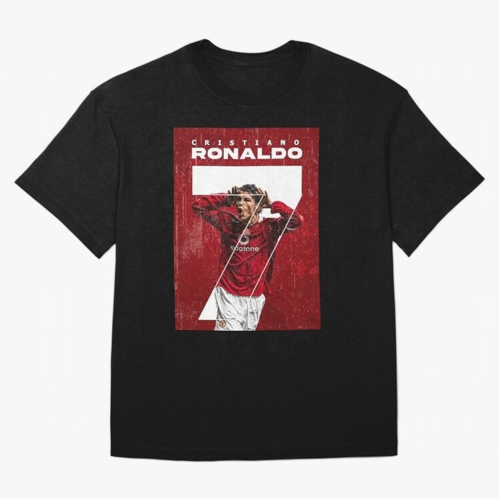 Cristiano Ronaldo Oversized T-Shirt Bring Trophy Dreams to FIFA World Cup 2026 Group Stage Driven by Neymar, Portugal Energy, Classic Soccer Heritage, Championship Pressure, Fan Loyalty and International Pride; Ideal for Football Dads, Football