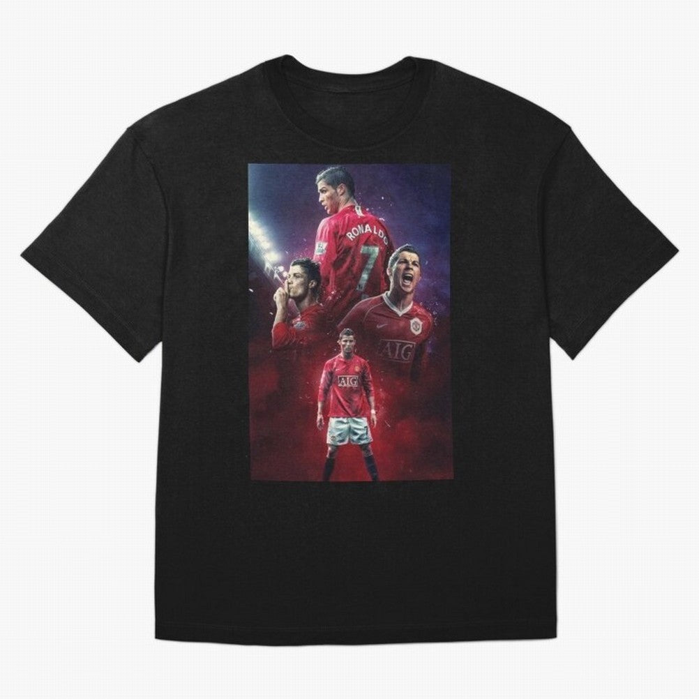 CR7 Art Wallpaper Ronaldo Posters Oversized T-Shirt Honor Football Greatness during Match Day Hype around FIFA World Cup 2026, Cristiano Ronaldo, Haaland and CR7, Netherlands, Retro Football Energy, Iconic Rivalries, Trophy Chase Drama and Stadium
