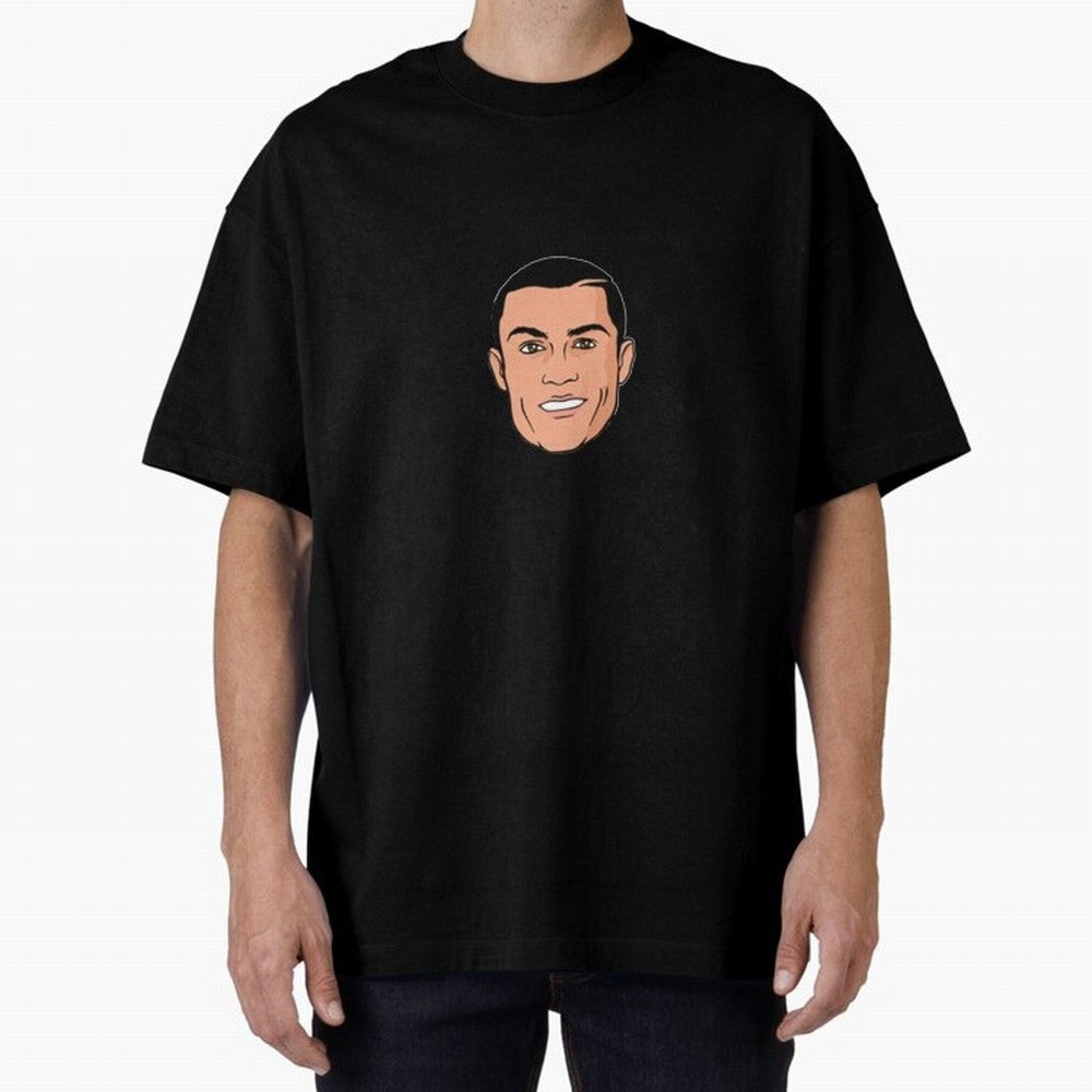 CR7 , Cristiano Ronaldo fan-art Oversized T-Shirt Celebrate Fan Culture around Match Day Hype around FIFA World Cup 2026 USA Canada Mexico, Cristiano Ronaldo, England, France and Netherlands, Champion Mindset, Group Stage Buzz, Knockout Tension and