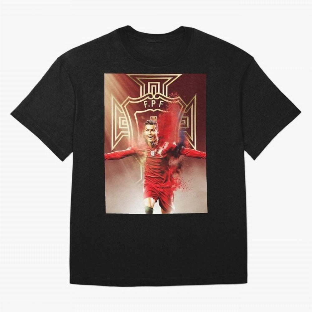 CR>7 Por Oversized T-Shirt Stand with the FIFA World Cup 2026 USA Canada Mexico Journey through Messi, Neymar and Mbappe Highlights, Netherlands Pride, Tournament Hype, Historic Matchups, Family Viewing Parties and Global Sports Pride; Great for