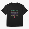 WITH CR7 RONALDO - ALL CAREER Oversized T-Shirt Celebrate Football Dreams Across FIFA World Cup 2026 Group Stage for Fans of Haaland and Mbappe and Brazil, Portugal and Argentina, Bringing Global Supporter Spirit, Legendary Goals, National Colors