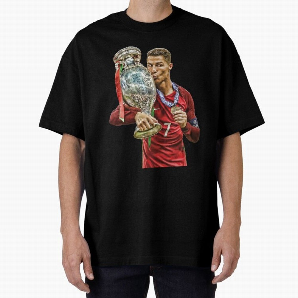 Ronaldo The Lagend Oversized T-Shirt Feel International Energy from FIFA World Cup 2026 USA Canada Mexico Spirit, Centered on Portugal, Spain and Germany, Messi, CR7 and Mbappe, Game Day Rituals, Football Legends, Country Pride and the Road to the