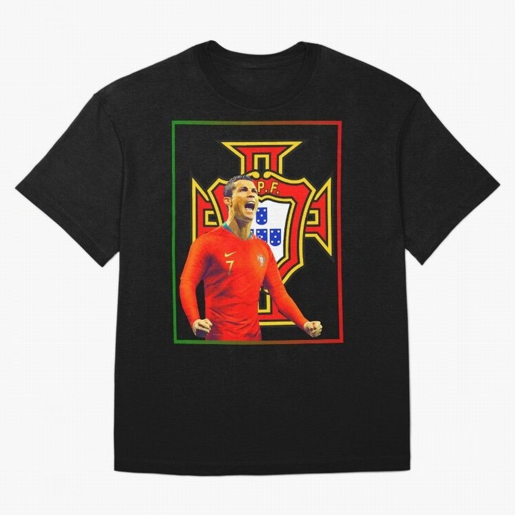 cristiano ronaldo Oversized T-Shirt Bring Champion Energy into Global Football Passion for FIFA World Cup 2026 Group Stage, Driven by Cristiano Ronaldo, Spain, Classic Soccer Heritage, Championship Pressure, Fan Loyalty and International Pride;