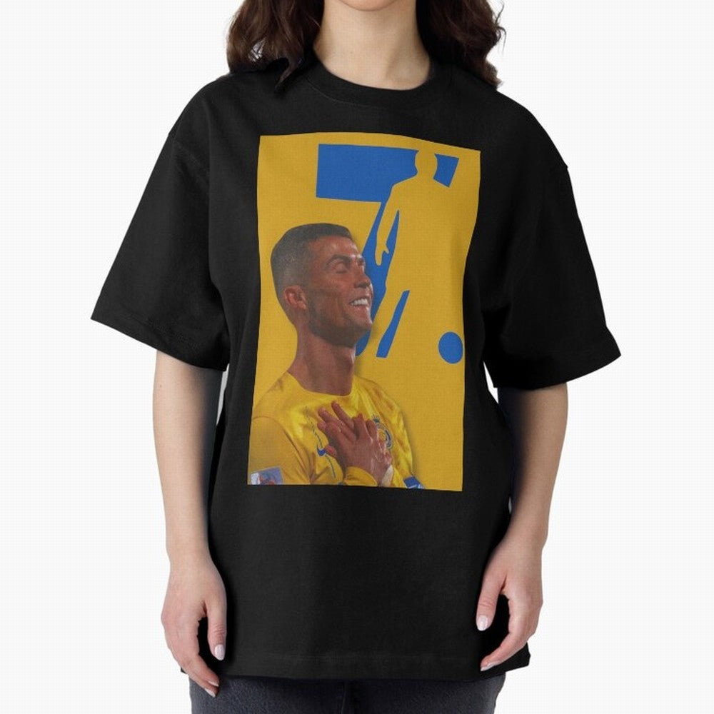 Cristiano ronaldo Oversized T-Shirt Represent the Passion of FIFA World Cup 2026 USA Canada Mexico for Fans of CR7 and Argentina, Bringing Game Day Rituals, Football Legends, Country Pride and the Road to the Final; Created for Match Day Parties,
