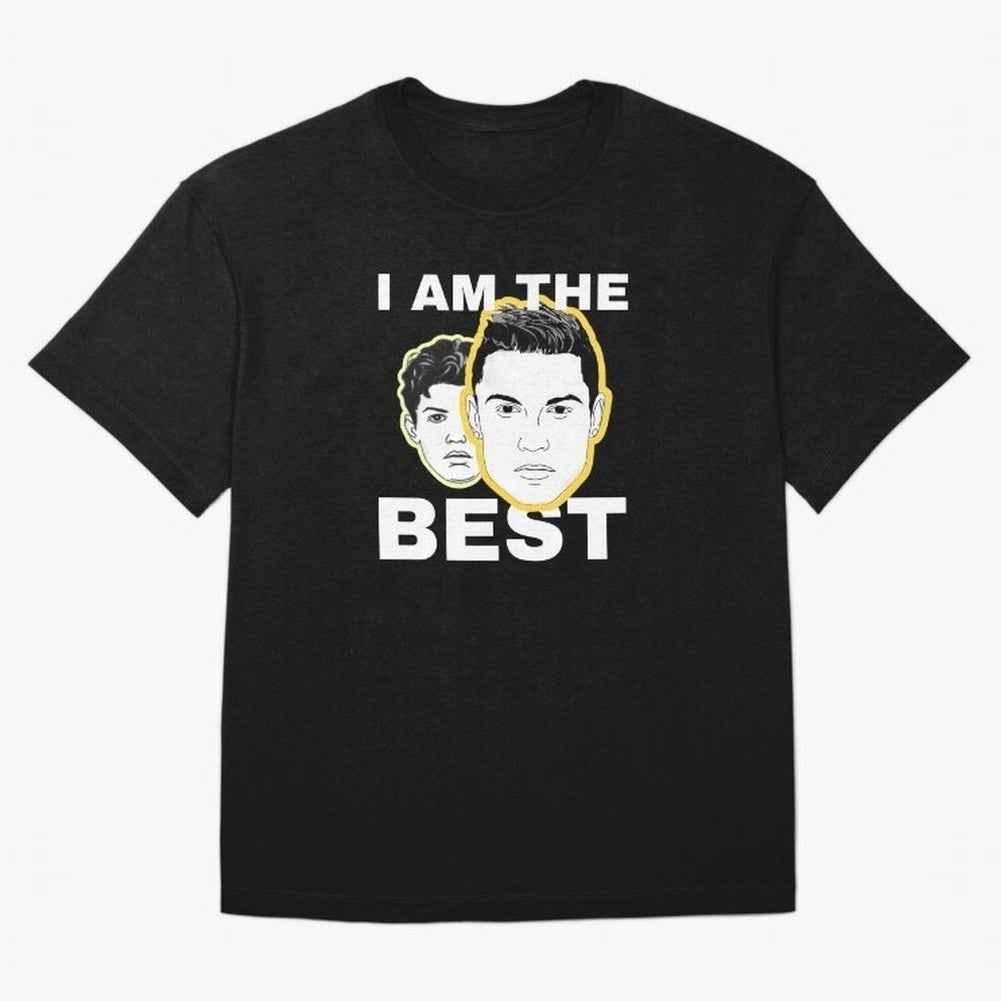 Cristiano Ronaldo - I Am The Best. Oversized T-Shirt Bring Legendary Rivalry Energy to the FIFA World Cup 2026 USA Canada Mexico Journey through Haaland and Mbappe Highlights, Netherlands Pride, Fan Favorite Moments, National Team Passion, Big