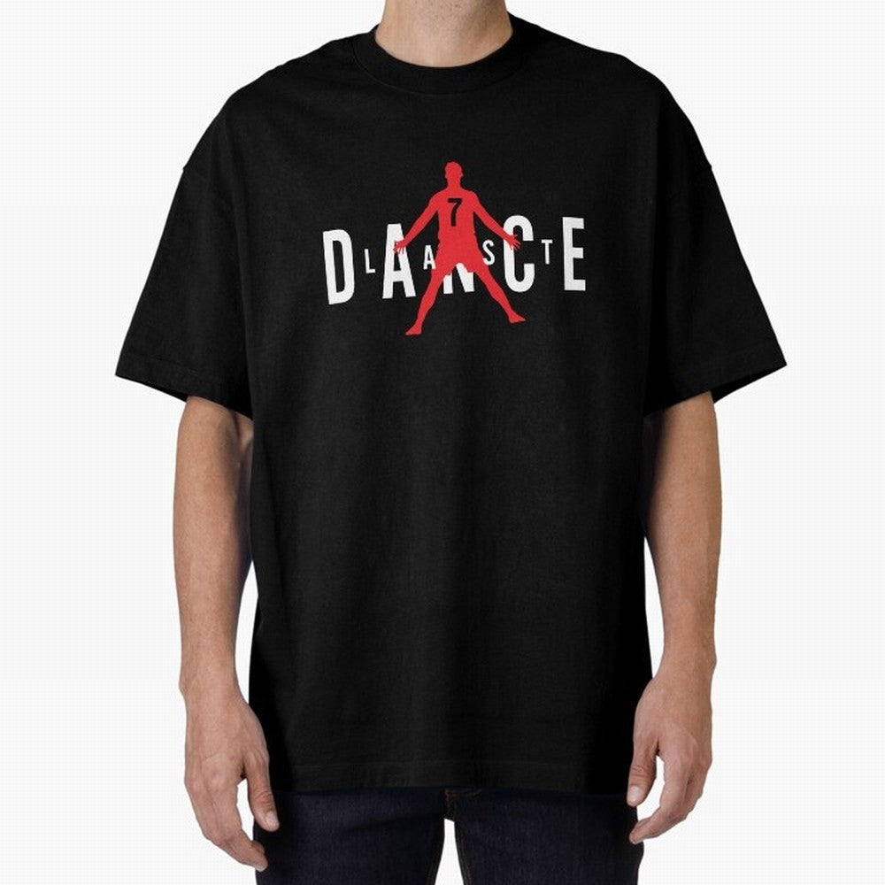 The Last Dance CR7 Oversized T-Shirt Experience Global Football Passion for FIFA World Cup 2026, Centered on Neymar, Haaland and Cristiano Ronaldo, Brazil, Portugal and Argentina, Sports Nostalgia, International Competition, Famous Players and