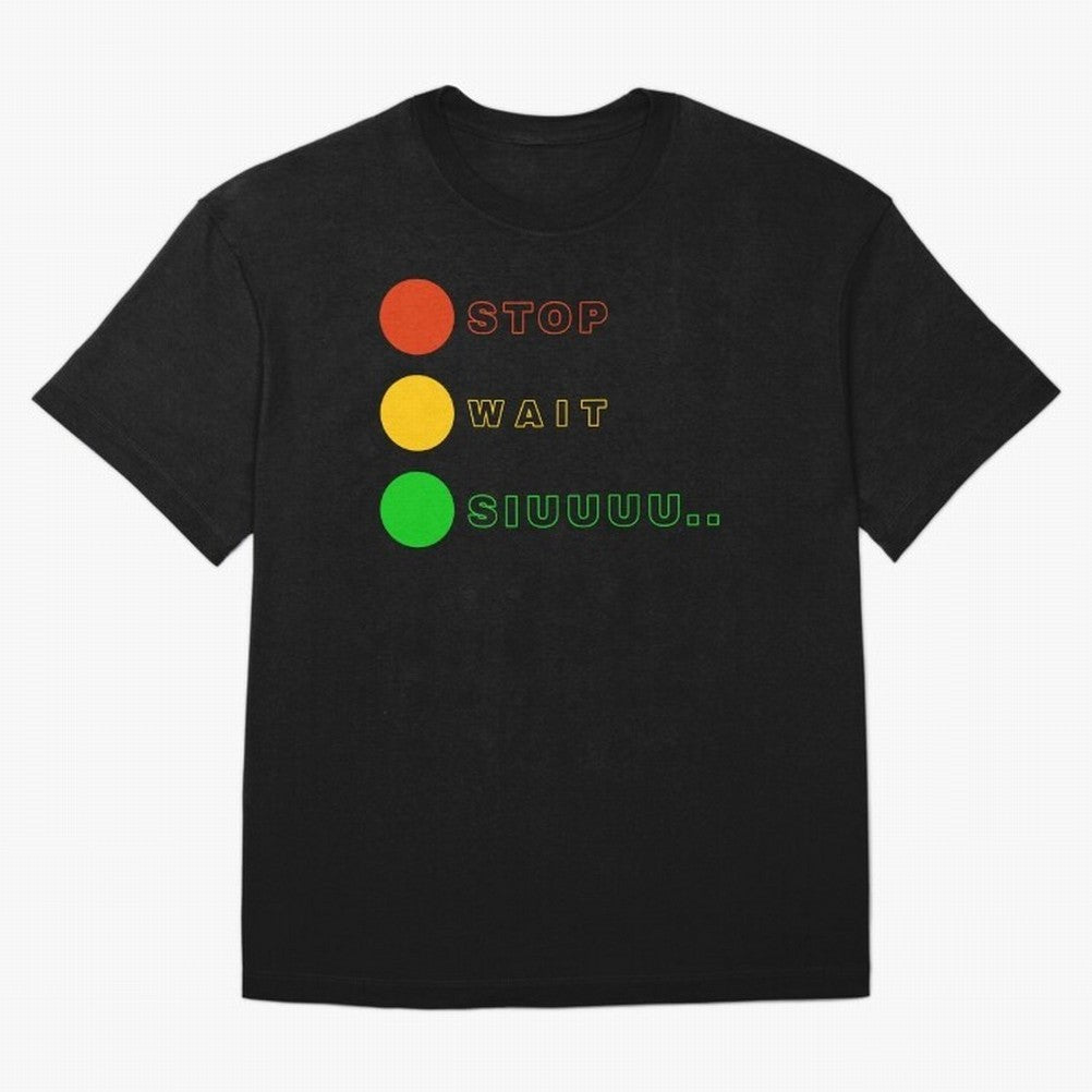 Stop wait siuuu Cristiano ronaldo suiii Oversized T-Shirt Turn Up for Match Day Hype around FIFA World Cup 2026, Messi, Neymar and Mbappe, France and Portugal, Football Passion, Legendary Performances, Festival Vibes and Supporter Community; Made