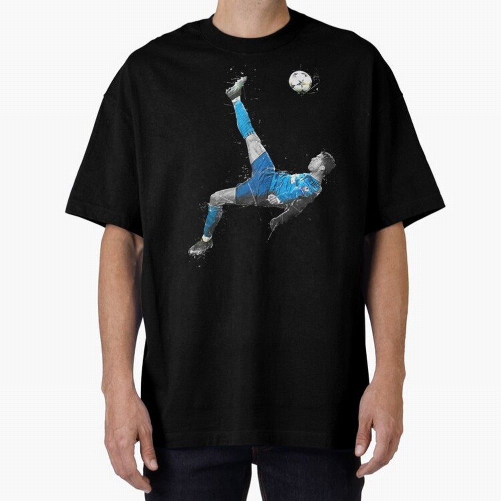 Cristiano Ronaldo Oversized T-Shirt Turn Up for Global Football Passion for FIFA World Cup 2026 Group Stage, Filled with Cristiano Ronaldo, Spain and Netherlands, Worldwide Fan Energy, Dramatic Goals, Stadium Lights and Championship Celebrations;