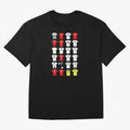 Cristiano Ronaldo Football Shirt Oversized T-Shirt Show Up for the Glory of the FIFA World Cup 2026 Group Stage Journey through Haaland and Mbappe Highlights, Argentina, France and Brazil Pride, Supporter Pride, Iconic Celebrations, Legendary Names
