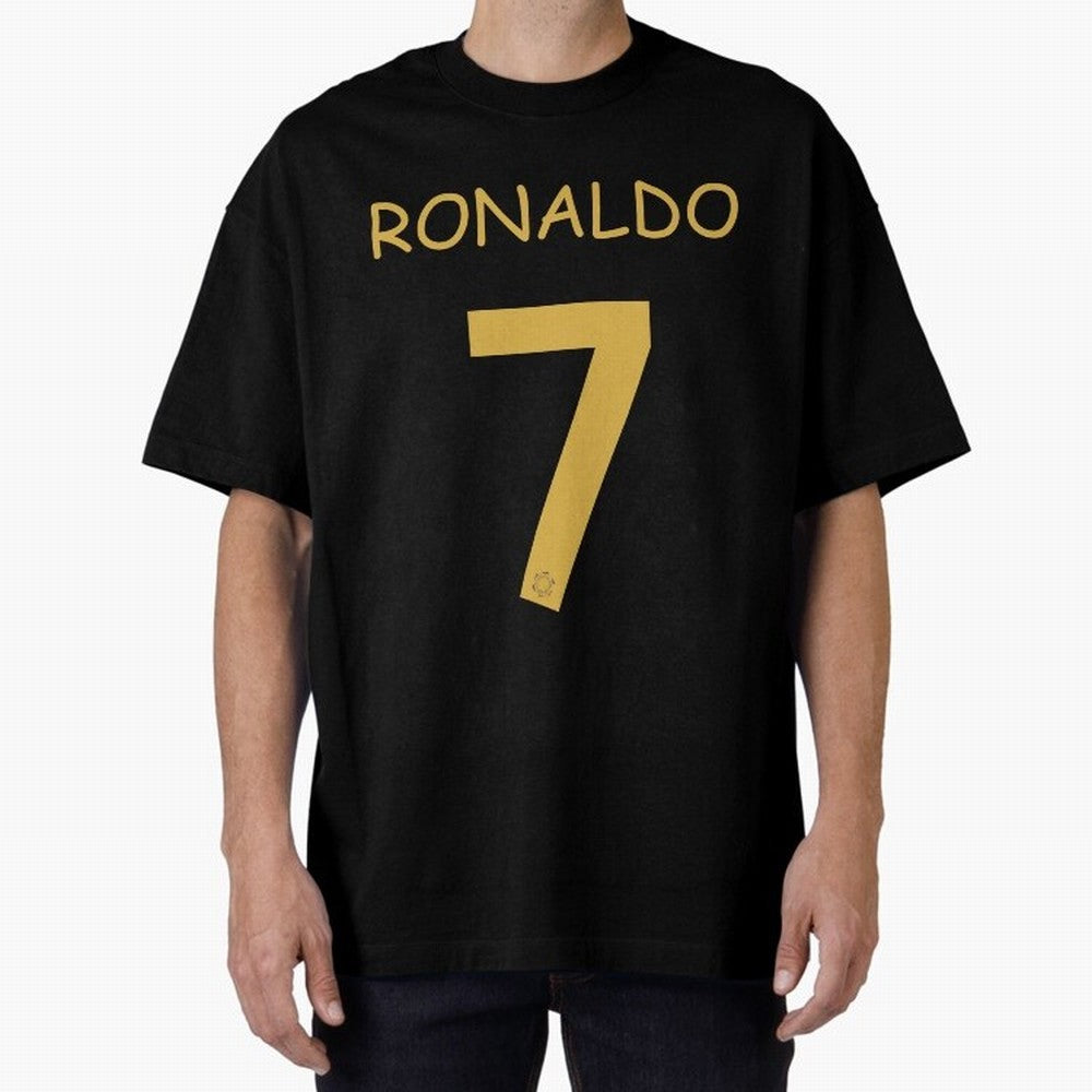 Cristiano Ronaldo shirt - al nassr 2023 Oversized T-Shirt Show Fan Pride Across FIFA World Cup 2026 for Fans of Haaland and Argentina, Bringing Supporter Pride, Iconic Celebrations, Legendary Names and Global Match Day Energy; Made for Collectors