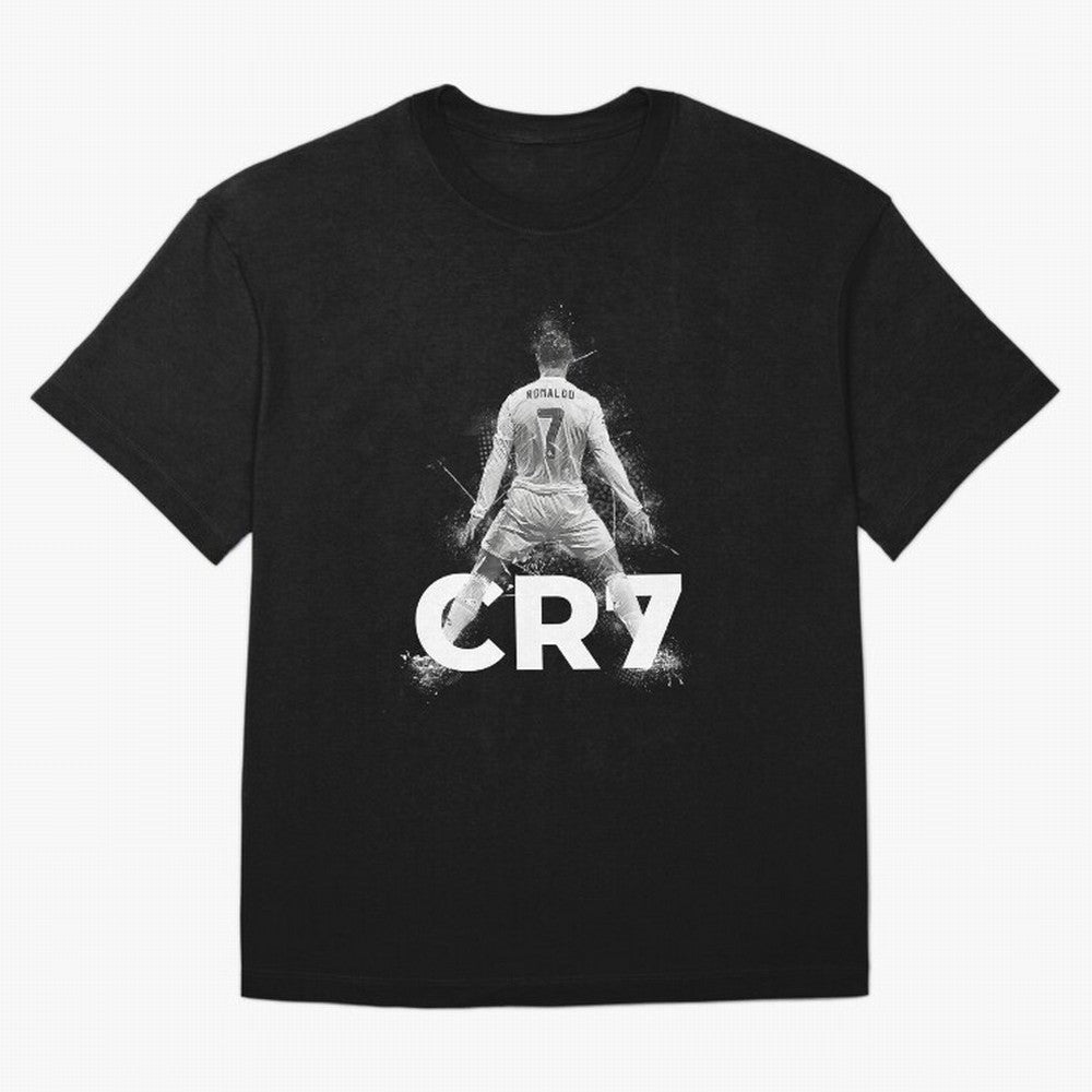 Cristiano Ronaldo CR7 Oversized T-Shirt Join Supporters Worldwide for FIFA World Cup 2026 USA Canada Mexico Connected to Cristiano Ronaldo, Spain and Netherlands Energy, Football Festival Excitement, Trophy Ambitions, Country Rivalries and Star
