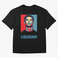 cristiano ronaldo legend Oversized T-Shirt Follow the Final Road of Global Football Passion for FIFA World Cup 2026 Group Stage, Centered on Messi, Neymar and Mbappe, England and Germany, Sports Nostalgia, International Competition, Famous Players