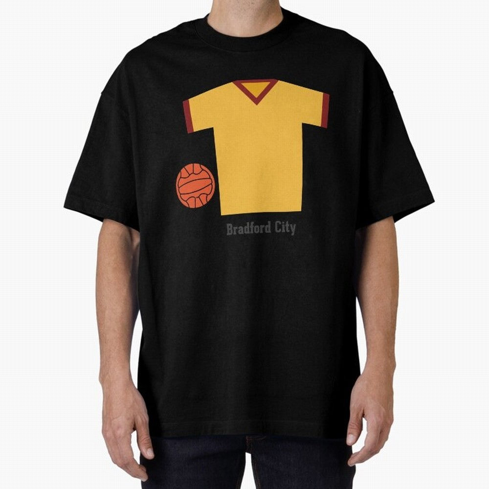 Bradford City Oversized T-Shirt Celebrate the Stars of the FIFA World Cup 2026 USA Canada Mexico Journey through Cristiano Ronaldo, Haaland and CR7 Highlights, Netherlands Pride, Vintage Soccer Flavor, Modern Football Stars, National Flags and