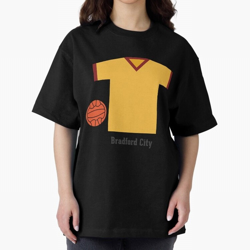 Bradford City Oversized T-Shirt Celebrate the Stars of the FIFA World Cup 2026 USA Canada Mexico Journey through Cristiano Ronaldo, Haaland and CR7 Highlights, Netherlands Pride, Vintage Soccer Flavor, Modern Football Stars, National Flags and