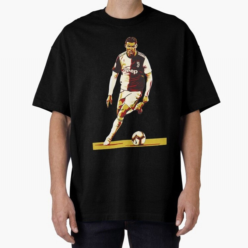Cristiano Ronaldo Ronaldo Oversized T-Shirt Back Your Heroes with Match Day Hype around FIFA World Cup 2026 Group Stage, Haaland and Mbappe, Brazil, Portugal and Argentina, Football History, Final Match Energy, Crowd Noise and Once in a Lifetime