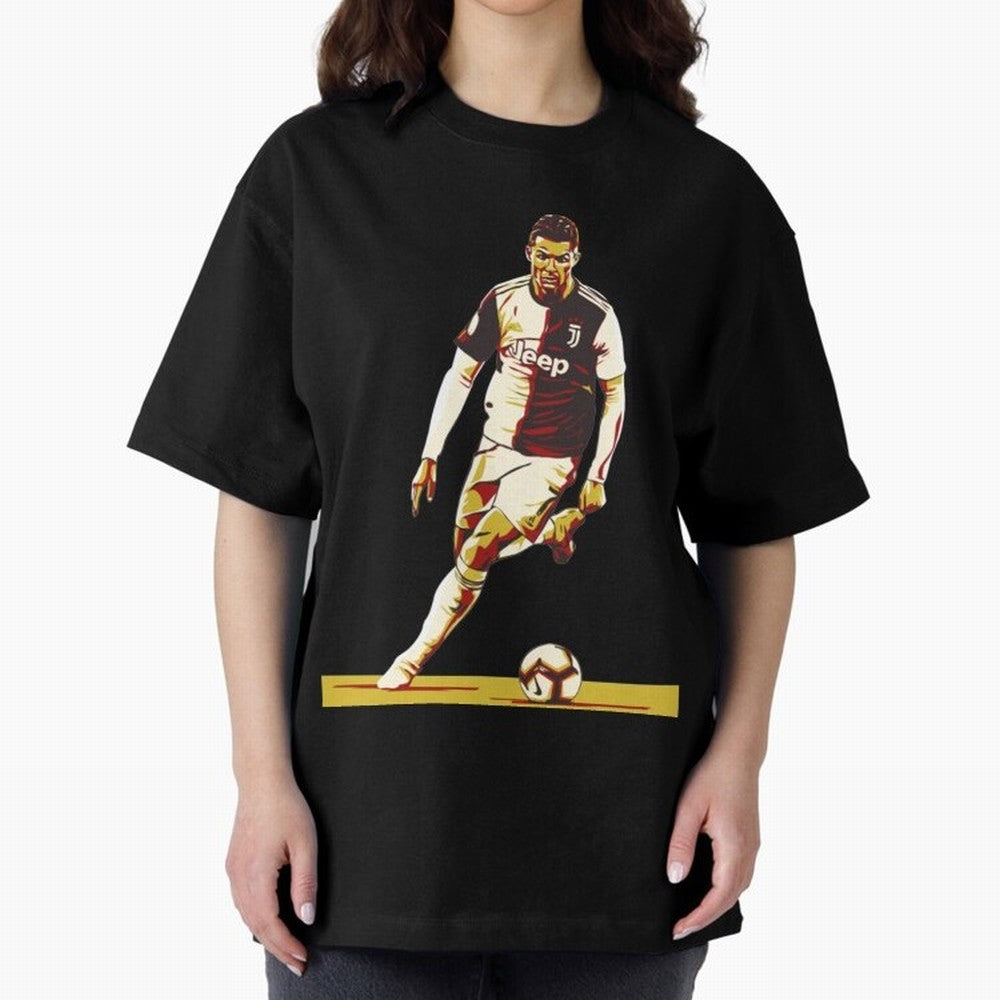 Cristiano Ronaldo Ronaldo Oversized T-Shirt Back Your Heroes with Match Day Hype around FIFA World Cup 2026 Group Stage, Haaland and Mbappe, Brazil, Portugal and Argentina, Football History, Final Match Energy, Crowd Noise and Once in a Lifetime