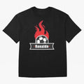 Football Player Design Oversized T-Shirt Turn Football Passion into FIFA World Cup 2026 USA Canada Mexico Spirit, with Brazil, Portugal and Argentina, Haaland, Stadium Memories, Football Loyalty, International Chants and Championship Tradition;