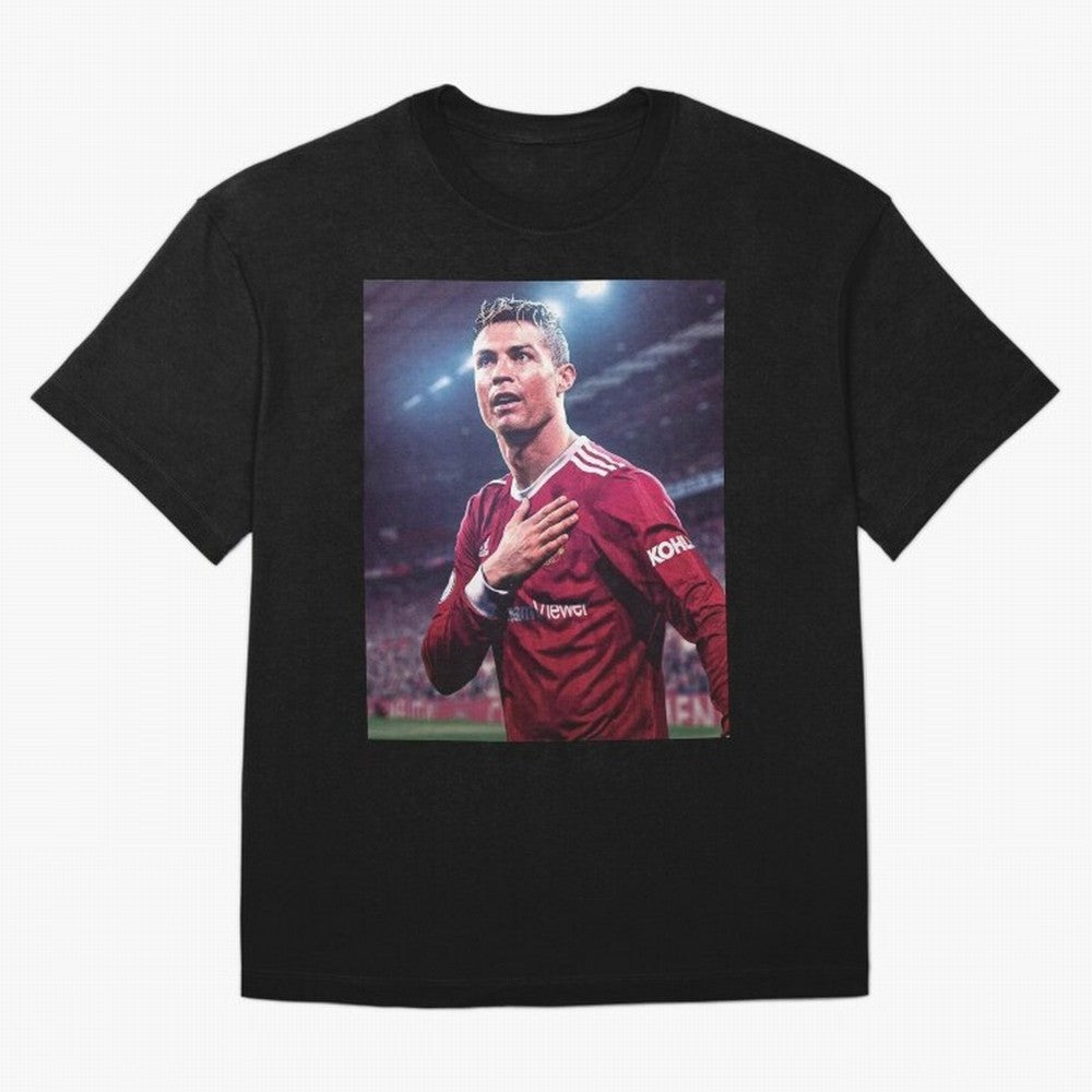 Cristiano Ronaldo New Oversized T-Shirt Capture FIFA World Cup 2026 for Fans of Messi, Neymar and Mbappe and Netherlands, Bringing Soccer Culture, Superstar Moments, National Team Dreams and Competitive Fire; Ideal for Fans Who Follow Messi,