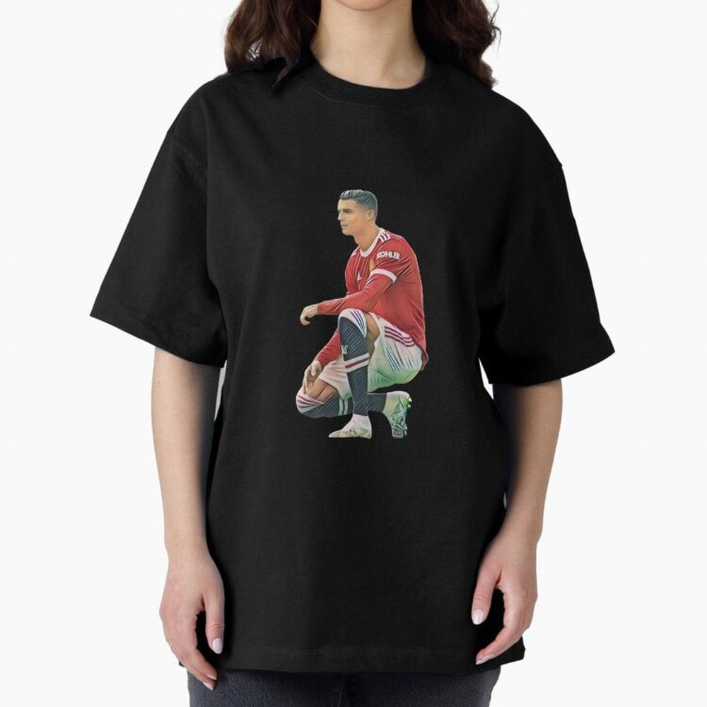 its the goat Oversized T-Shirt Back Your Heroes with FIFA World Cup 2026 Group Stage Featuring Neymar, Haaland and Cristiano Ronaldo, England Energy, Supporter Pride, Iconic Celebrations, Legendary Names and Global Match Day Energy; Ideal for