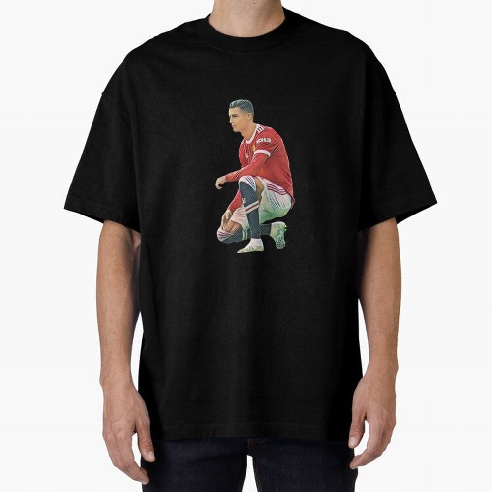 its the goat Oversized T-Shirt Back Your Heroes with FIFA World Cup 2026 Group Stage Featuring Neymar, Haaland and Cristiano Ronaldo, England Energy, Supporter Pride, Iconic Celebrations, Legendary Names and Global Match Day Energy; Ideal for