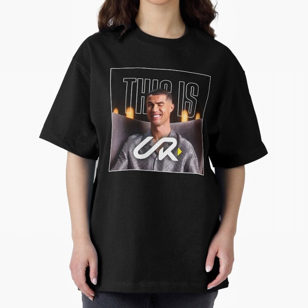 UR Cristiano Yt Oversized T-Shirt Build FIFA World Cup 2026 Group Stage Spirit, Made for France and Portugal, Messi, Classic Soccer Heritage, Championship Pressure, Fan Loyalty and International Pride; Ideal for Football Dads, Football Moms,
