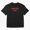 Manchester Is Red Oversized T-Shirt Represent the Passion of the FIFA World Cup 2026 Group Stage Journey through Haaland and Mbappe Highlights, England and Germany Pride, Champion Mindset, Group Stage Buzz, Knockout Tension and Passionate Fan