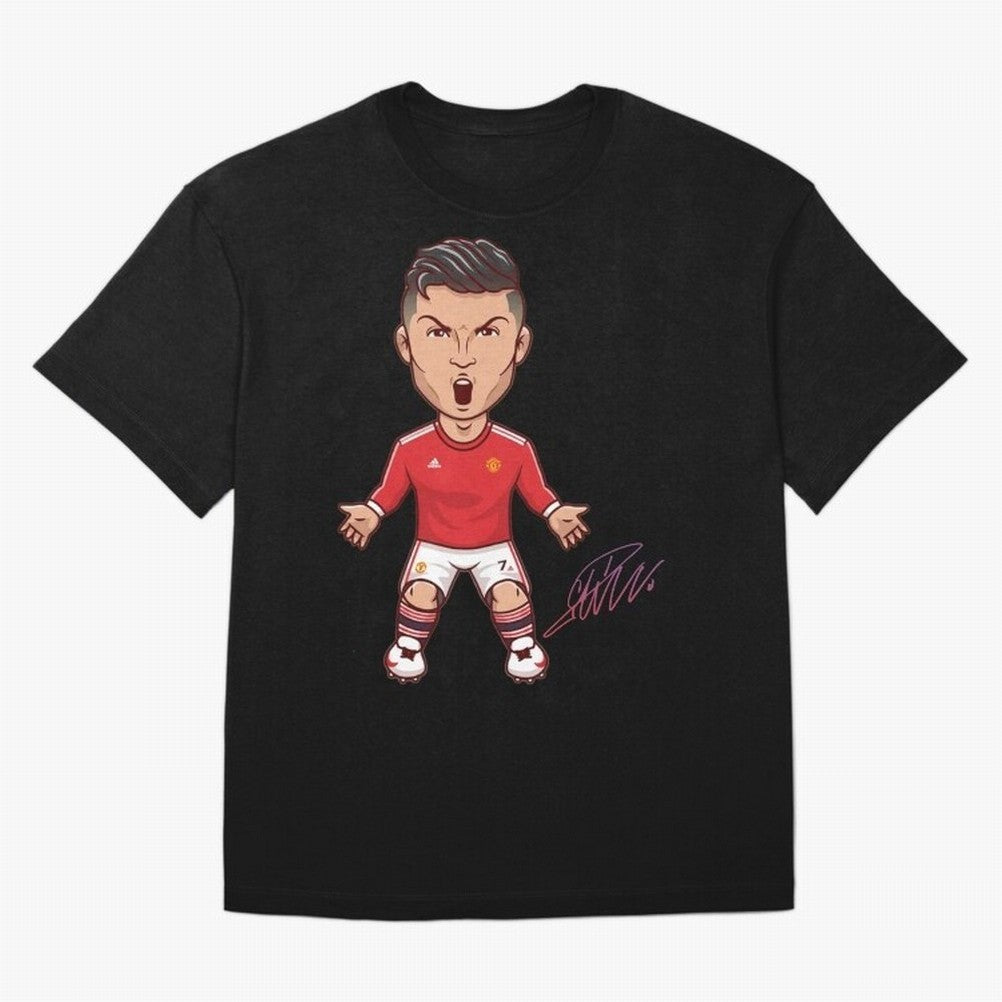Cristiano Ronaldo CR7 Signature Oversized T-Shirt Fuel Your Fan Pride for FIFA World Cup 2026 USA Canada Mexico Made for Messi, Neymar and Mbappe, Germany Energy, Game Day Rituals, Football Legends, Country Pride and the Road to the Final; Perfect